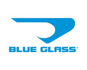 Blue glass