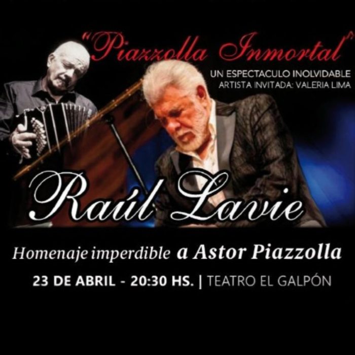 Raúl Lavié en: Piazzolla Inmortal