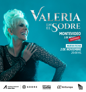 Valeria Lynch en el Sodre