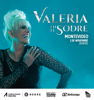 Valeria Lynch en el Sodre