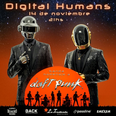 Digital Humans banda homenaje a Daft Punk (+18)